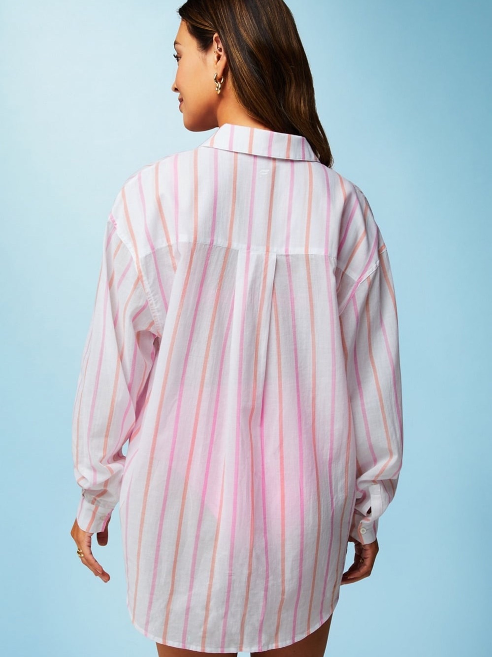 Fabletics Women’s Cotton Voile Oversized Shirt